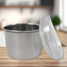 Multipurpose Stainless Steel Airtight Containers with See Through Lid (1 Pc / 500 ML) - dailyneed.life