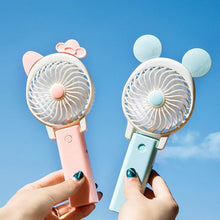 Mini Cartoon Style Fan used in all kinds of places including household and many more for producing fresh air purposes.(Battery Not Include) - dailyneed.life