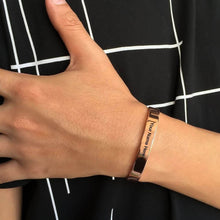 Customized / Personalized Stylish Kada Bracelet (1 Pc / Rose gold Copper) - dailyneed.life