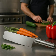Professional-Grade Stainless Steel Vegetable Cleaver Knife 1 Pc - dailyneed.life