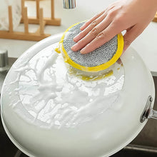 Double Side Dishwashing Sponge Dish Washing Brush (1 Pc) - dailyneed.life