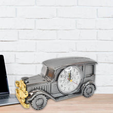 Car Model Clocks, Pen Holder Function ABS Material Alarm Clock for Office Desk for Bedroom - dailyneed.life