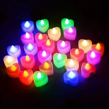 LED Tealights, Smokeless Plastic Decorative Candles, Diwali (Pack Of 1 / Multicolor) - dailyneed.life