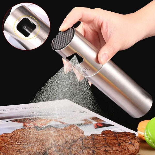Oil Spray Bottle for Dosa | Food Grade Stainless Steel Glass Oil Spray Bottle (100 ML) - dailyneed.life