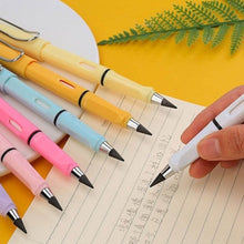 2-in-1 Everlasting Magic Pencil with Replaceable Eraser – Inkless, Reusable, Portable (1 Pc / Mix Color) - dailyneed.life