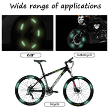 Car Wheel Hub Reflective Car Stickers, Night Warning Stickers (20 Pcs Set/ Multicolored) - dailyneed.life