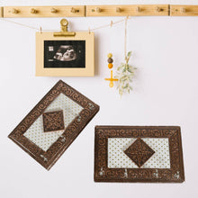 Handicraft Meenakari Wooden keyholder | Wall Hanging Key Holder Style for Your Home Decor & Gift Keys Stand for Entryway, Kitchen, Office, Bedroom Decorative Keys Organizer keyholder (2 Pc Set) - dailyneed.life