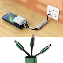 Charging Cable, 3 in 1 Extendable, Data transmit & Charging Cable (1 Pc) - dailyneed.life