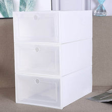 3 Layer Transparent Shoes Storage Box Plastic Stackable Shoe Storage (1 Set / 3 Layer) - dailyneed.life