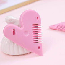 Heart Shape Plastic Hair Cutting Scissors (1 Pc / With Card Packing) - dailyneed.life