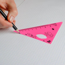 Cute Cartoon Giraffe Ruler / Scale Meter Ruler / Triangle Ruler (4 Pc Set) - dailyneed.life