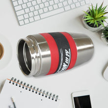 Steel Travel Mug / Tumbler / Cup, Double Walled With Rubber Grip 400ml. - dailyneed.life