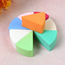 Makeup Sponge Triangle Shaped Mix Colour Cosmetic Puff (8 Pcs Set) - dailyneed.life