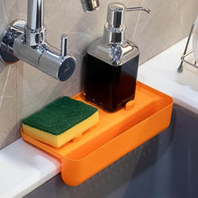 MULTI FUNCTIONAL DRAINER SHELF SINK STORAGE HOLDER Sink Colander Strainer Basket (1 Pc) - dailyneed.life