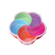 5Compartments Party Food Storage Snack Nuts Box For Peanuts Fruits and Candy Box For Home & Kitchen Use - dailyneed.life