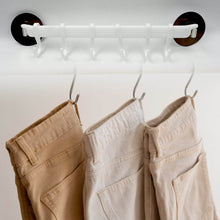 1pc bath towel hanger wall mount towel hanger wall towel shelf towel hanging rack kitchen towel holder towel hanging hook - dailyneed.life