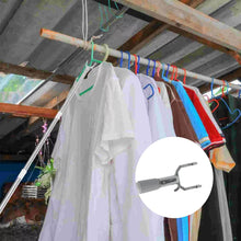 Stainless Steel Telescopic Pole Clothes Hooks Hanger (1 Pc / 155 cm) - dailyneed.life