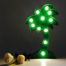 LED Night Light Coconut Tree Light Romantic Table Lamp (1 Pc / Battery Not Included) - dailyneed.life