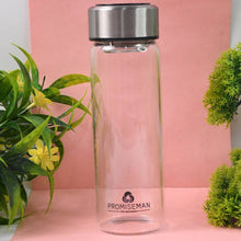 Outdoor sport Glass water bottle With Steel Lid / 500 ML Approx) - dailyneed.life