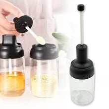 All-in-One Seasoning Jar: Heat-Resistant Glass with Spoon (1 Pc) - dailyneed.life