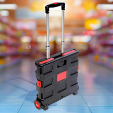 Foldable Shopping Grocery Trolley / Cart Travel Portable Food Basket (1 Pc) - dailyneed.life