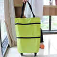 Folding Cart Bags Trolley Shopping Bag For Travel Luggage - dailyneed.life
