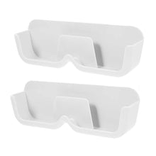 Wall Mount Sunglass Organizer Simple Space Saving Glasses Storage Box Eyewear Stand Holder for Showcase Bedroom Apartment With 2 pc Double Sided Adhesive Sticker (2 Pcs Set) - dailyneed.life