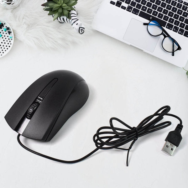Computer / Laptop Wired Optical Mouse, X2 (1 Pc) - dailyneed.life