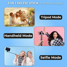 Selfie Stick with Tripod Stand (1 Pc / 160 Cm Long Approx) - dailyneed.life