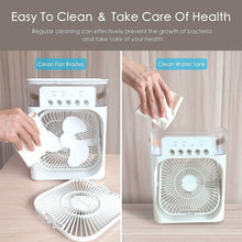 Portable Air Cooler Fan with 7-Color Light – Personal AC Fan - dailyneed.life