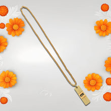 Golden Ram Naam Locket With Chain (1 Pc) - dailyneed.life