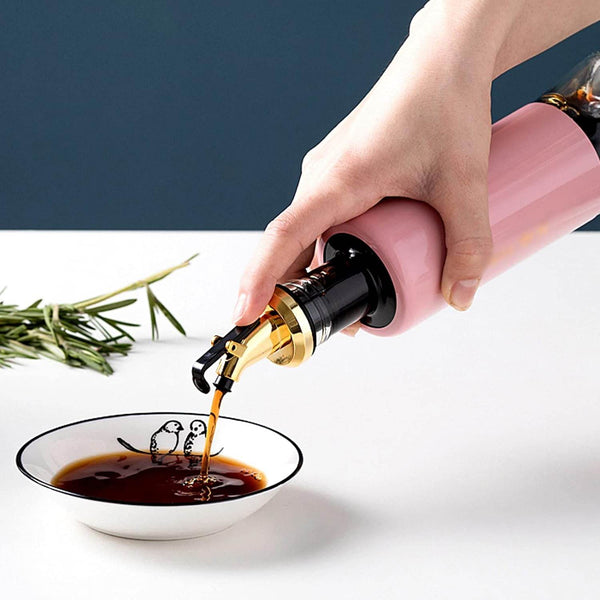 Olive Oil Dispenser – Leakproof Glass Bottle with Non-Drip Spout for Kitchen & Cooking (300 ML) - dailyneed.life