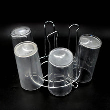 SS Round Glass Stand used for holding sensitive glasses and all present in all kinds of kitchens of official and household places etc. - dailyneed.life