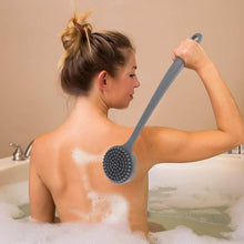 Silicone Back Scrubber Brush with Long Handle (1 Pc) - dailyneed.life