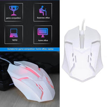 USB Wired Mouse, Gaming Mouse Colorful / Lighting Luminous (1 Pc / Wihte) - dailyneed.life