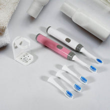 Adult Waterproof Electric Toothbrush Strong Sonic Charging with 4 Toothbrush Head and a toothbrush holder - dailyneed.life