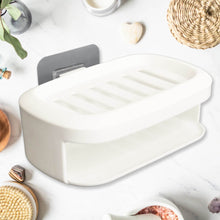 Soap Box With Sponge Dual-use Soap Holder ,Sabudani (2 Pc Set / With Adhesive Hook) - dailyneed.life