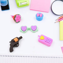 Fancy Colorful Eraser Set for Kids’ Parties & School (1 Set, Mixed Design) - dailyneed.life