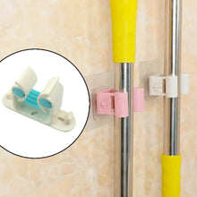 Multifunctional Holder With 4 Screw Wall Mounted Broom Organizer Cleaning Tools Holder Hanger, Hanging Hook for Bathroom Kitchen, Multi Function Holder Garage Clip Bike Hanger Wall Mount Set (1 Pc) - dailyneed.life