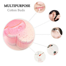 Cotton Buds for ear cleaning, soft and natural cotton swabs (100 pieces) - dailyneed.life