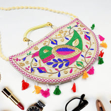 Traditional handbag, Rajasthani Jaipuri Cotton Bag (1 Pc) - dailyneed.life