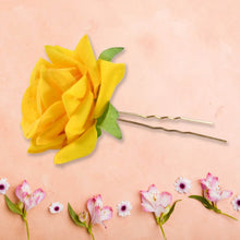 Colourful Flowing Flower Hair Pin (4 Pcs Set / Mix Color), Hair accessories - dailyneed.life