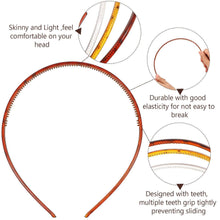 Plastic Simple Headbands Comb Headbands Hairbands (1 Pc) - dailyneed.life