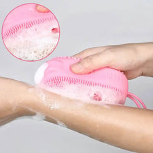 Super Soft Silicone Bath Brush – Double-Sided Body Scrubber for Deep Cleansing & Exfoliation (1 Pc) - dailyneed.life