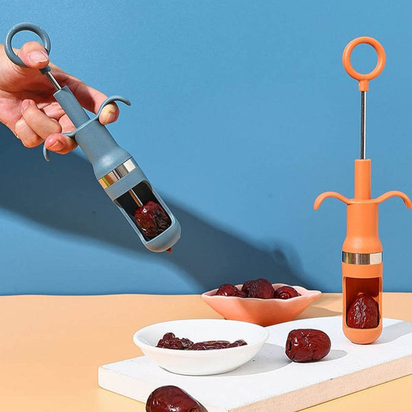 Cherry Pitter Tool, One Hand Operation Cherry Corer Pitter Remover Tool Best, Cherry Pit Kitchen Tools for Cherries Jam Quick Removal Fruit Stones (1pc). - dailyneed.life