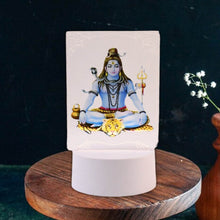 Beautiful 3D Lord Shiva Frame with Soft White Light (1 Pc) - dailyneed.life