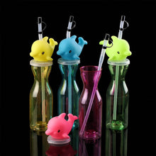 Party Props Birthday Return Gifts For Kids |Animal Shape Straw Sipper Bottle For Kids|Kids Return Gifts For Birthday|Straw Bottle For Kids Multicolor - dailyneed.life
