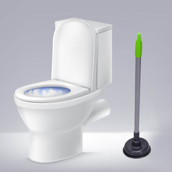 Toilet Plunger - for Clogs in Toilet Bowls and Sinks in Homes, Commercial and Industrial Buildings. - dailyneed.life