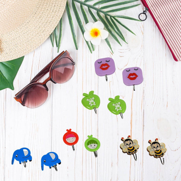 Premium Strong Adhesive Wall Hooks Set of 10 - dailyneed.life