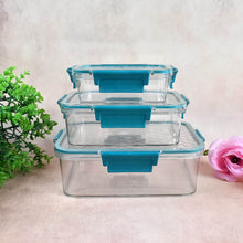 Multipurpose Plastic Containers / Lunch Boxes (3 Pcs Set / 1500, 750, 350 ML Approx) - dailyneed.life